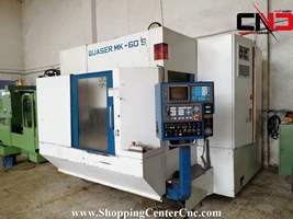 پارامتر های دستگاه سی ان سی سه محور QUASER MK 60S     با کنترل Fanuc om